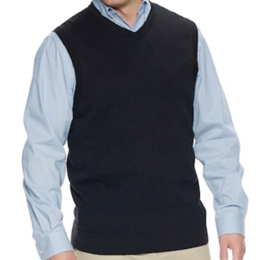Big & Tall Croft & Barrow® Sweater Vest 3XLT